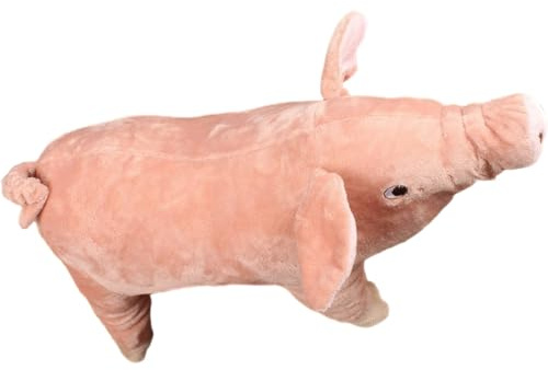 UPKOCH Kuscheliger Plüschschwein Spielzeug Für Hunde Und Langes Weiches Plüschtier Als Perfekter Begleiter Für Spiel Und Entspannung