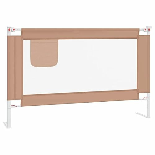 Rejilla de seguridad para bebés de 120 x 25 cm, para niños pequeños y mascotas, tela topo, barrera protectora para cama, escalera y puerta, suave, duradera