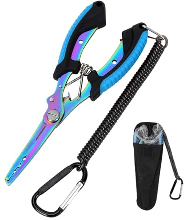 Fish Grip Grabber Multifunctional Fishing Pliers Hook Remover for Anglers Fishing Wire Cutter