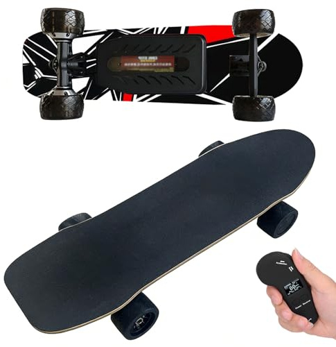 Skateboard, Longboard mit EIN-/doppel-hubmotor, 22-40 km/h höchstgeschwindigkeit, geeignet für Erwachsene und Jugendliche, maximale belastung 80-150 kg Dual-Drive-33km
