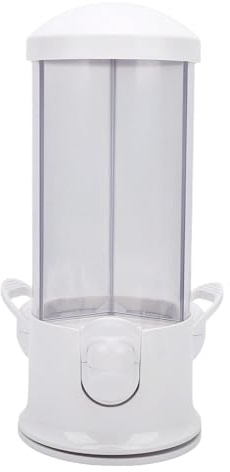 Saluaqui Candy Dispenser Machine 360 Degree Rotating Fun Candy Nut Dispenser Gumball Machine for Small Snack Pearl White Perfect for Home Office Parties (3 in 1)