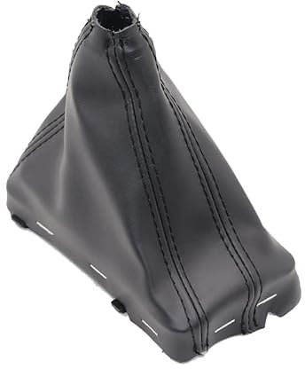 Cakievro Soufflet de levier de vitesse en cuir pour Audi A6 C6 A3 8P A4 B8 A5 Q5 (soufflet de vitesse)