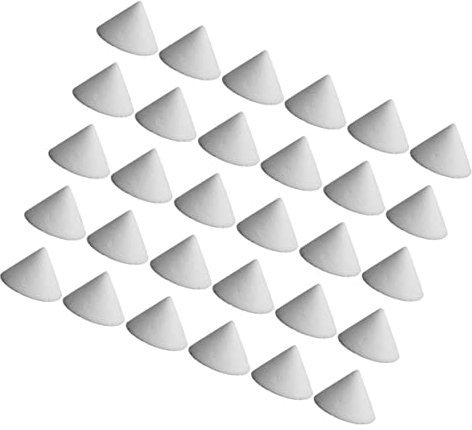 CIMAXIC 30stücke Keramische Brennofen Nägel Aluminiumoxid Hochtemperaturbeständige Töpferei Stütznägel Für Brennöfen Für Tonkunst Und Glasuren Set Für Hobby-