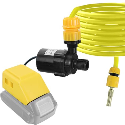 RexLeLXB Cordless Brushless Water Transfer Pump Compatible with DeWalt 20V Max Battery, 317GPH High Flow, 9m Max Lift, IP68 Waterproof Ideal for Floods, Pools, Gardens & Outdoor Cleaning