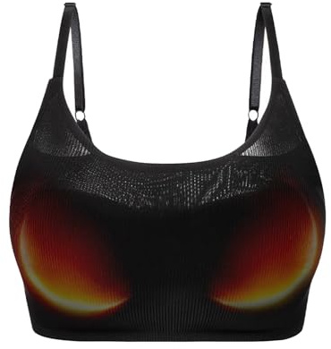 Massager Al Seno - Reggiseno Di Massaggio Elettrico | Massager Di Riscaldamento Indossabile | Per L'allattamento Riutilizzabile A 3 Modalità Per Postpartum, Comfort Di Maternità E Gravidanz