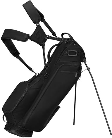 TayorMade Golf Signature Standtasche, 4-Wege-Top, Schwarz