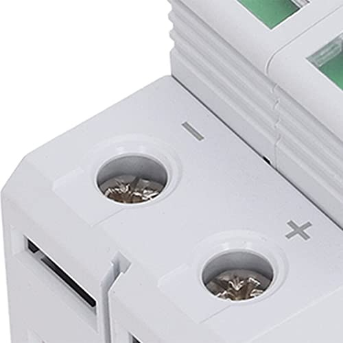 Dispositivo di protezione da sovratensione CC 1000 V per distribuzione alimentazione e protezione contro i fulmini, scaricatore di tensione modulare 2P con guscio ignifugo PC,