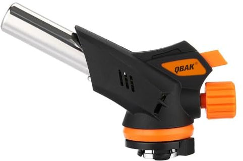 Qback - Cabezal Soplete de Gas con Adaptador - Soplete de Cocina - Encendedor - Ø 22 mm - Diseño 1