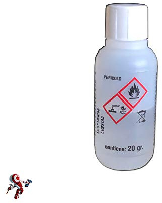 Catalyseur pour fibre de verre liquide catalyseur MEK pour résine flacons de 20 et 110 grammes, 20 Grammi