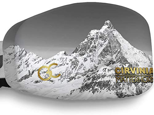 GogglesCover Ski Goggles Protective Cover, Protective Goggle Cover Portable, Ski Goggle Cover Sleeve Anti-Scratch, Ski Goggles Accessories, Ski Equipment, Cirvinia Design