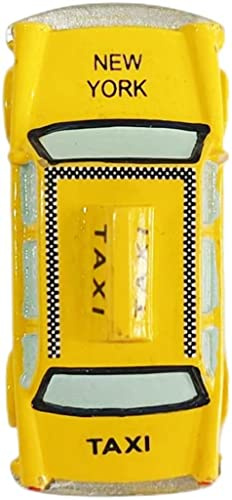 Kühlschrankmagnet New York USA Taxi Taxi Kühlschrankmagnet Dekoration Magnet Aufkleber Souvenir Harz Basteln