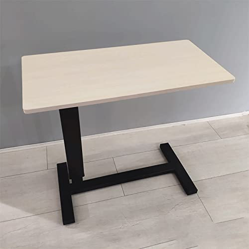 Mobiler Laptop-Computertisch mit Rollen, höhenverstellbar, über Bett, Sofa, Beistelltisch für Schlafzimmer, Wohnzimmer, Überbetttische für Laptop, Beistelltisch, Heimbüro-Möbel