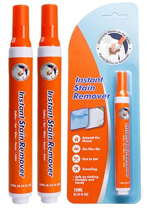 Lápiz Para Manchas Para Ropa De Viaje,Bolígrafo Quitamancha Instantáneo,Lápices Quitamanchas,Para Una Variedad De Ropa De Tela,2pc