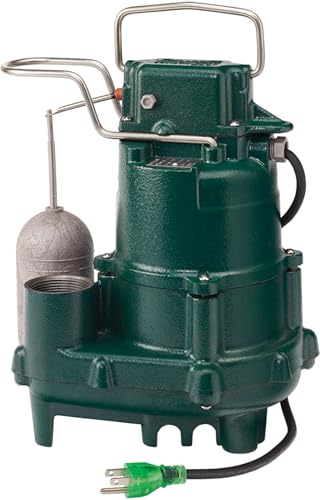 Zoeller Sump Pump M95 ,Stainless Steel, Cast Iron