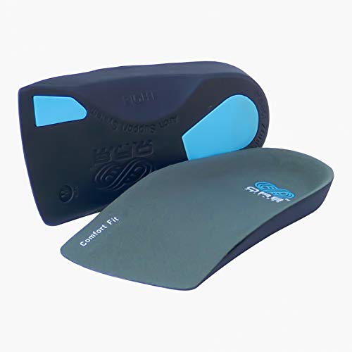 OR8 Wellness Plantar Fasciitis 3/4 Length Arch Support Orthotic Insoles. Flat Feet, Fallen Arches. Heel Pain Relief. Men's & Women's Shoe/Boot Inserts (L 9-10.5)