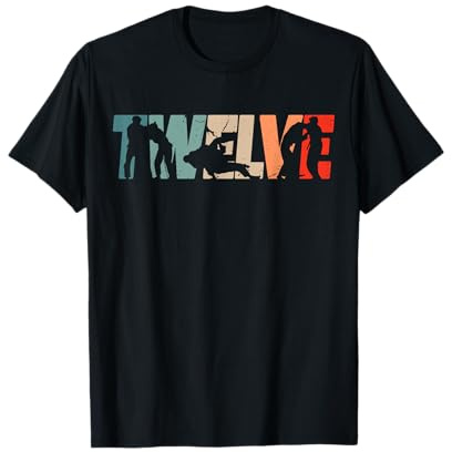 12ème anniversaire Judo Judoka Fighter 12 ans Filles Garçons Enfants T-Shirt