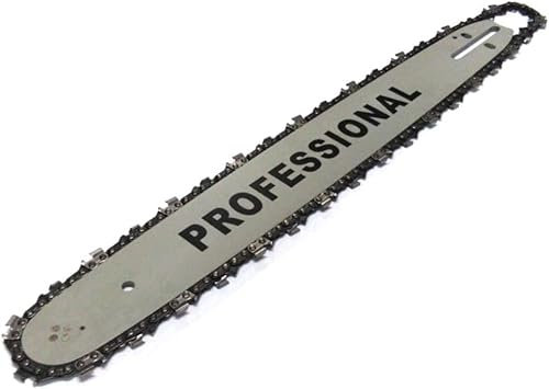 Lama Barra 50 Cm 20 Pollici Per Motoseghe a Scoppio 52 CC Set Ricambio Motosega Con Catena 76 Maglie Barra Guida