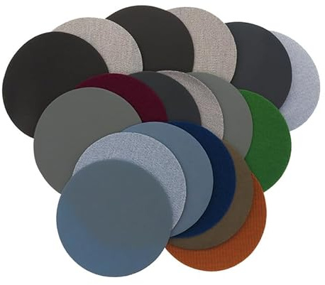 30 Pièces Papier Abrasif À Sec À L'eau 3 Pouces 75mm Disque De Ponçage À Crochet Et Boucle 1000 2000 3000 4000 5000 7000 Grain Papier Abrasif Outils