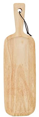 WYIPENGF Tabla de Cortar de Madera con asa, Tabla para Cortar y Servir, Plato Largo para Embutidos, Pizza, Queso, Pan, para Cocina, Cocina, Sulies