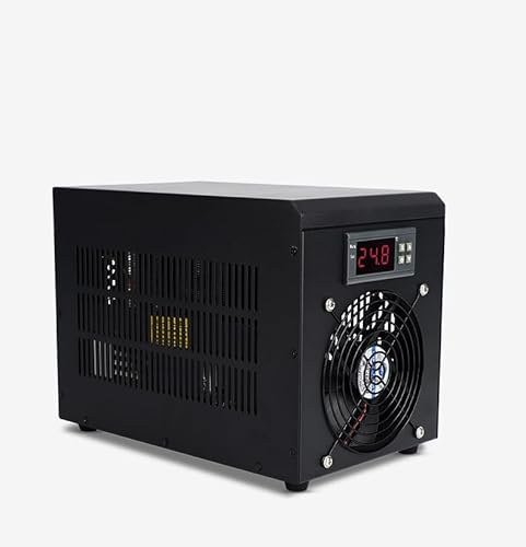 180W Aquarium Chiller Water Cooler Heater - 60L Fish Tank 0-40℃ Temperature Control System, Hydroponic Cooler for Axolotl Coral Reef Shrimp(Heater and Cooler)