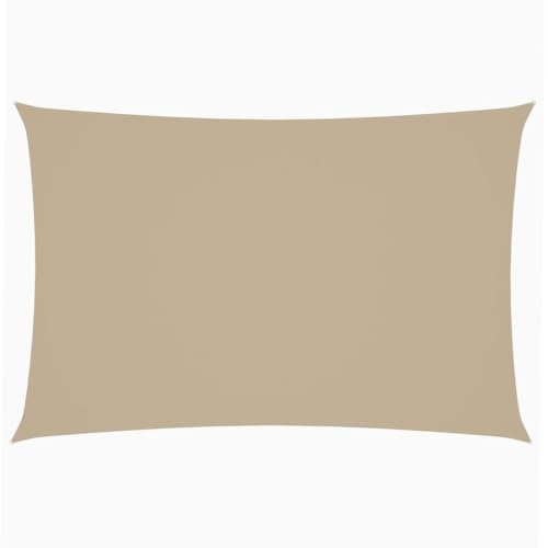 vidaXL Parasol en Tissu Oxford Rectangulaire Voile Solaire Jardin Terrasse