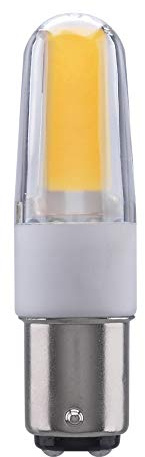 Satco S11215 LED/4W/BA15D/CL/5K/120-130V - 6 Pack
