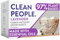 The Clean People Sábanas suavizantes de tela, hojas para secadora, suaviza y elimina la estática, suavizante vegano con aceites esenciales, lavanda, paquete de 120