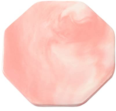 Siegelwachs-Trägerbrett, glänzend, multifunktional, Marmor-Wachs-Stempel-Pad, Lack-Wachs-Stein für Heimwerker, Rosa