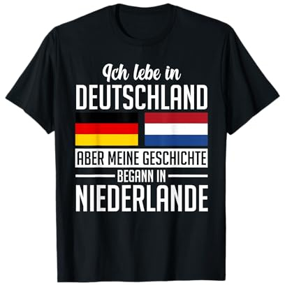 Niederländisch Deutsch Niederlande Holland T-Shirt