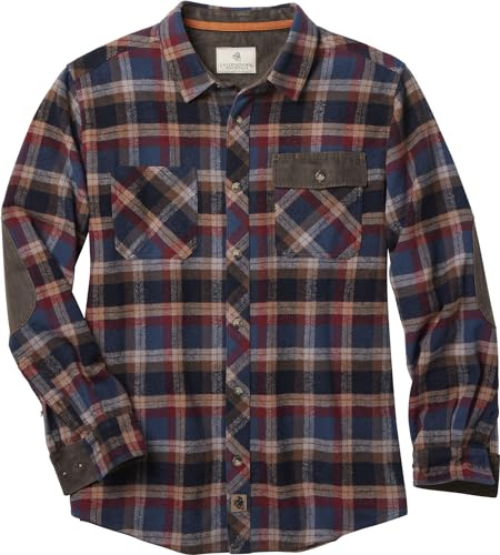 Legendary Whitetails Herr Harbor tung flanellskjorta button-down-skjorta, kolonial pläd, medium
