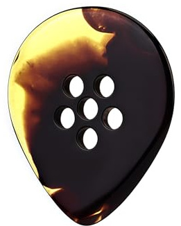 Musiin Hochwertiges, handgefertigtes Gitarrenplektrum im Blade-Stil — Dickes Ton-Plektrum für E-Gitarre, Rock, Jazz und Blues — satter, voller Sound für präzises Strumming und Leadspiel