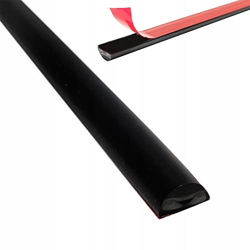 AquaParts Duschdichtung Duschkabine | 100cm | Halbrund | 5mm Höhe | Breite 10mm | Boden Dichtleiste | Türdichtung Dusche| Ersatzdichtung | für Duschtüren