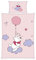 Herding Baby-Bettwäsche-Set, Disney's Winnie Pooh, Wendemotiv, Kopfkissenbezug 40 x 60 cm mit Hoteleinschlag, Bettbezug 100 x 135 cm mit Reißverschluss, Baumwolle/Renforcé, Rosa