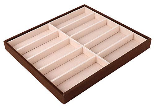 Sonnenbrillen-Schubladen-Organizer, 10 Fächer, Sonnenbrillen-Box, Sonnenbrillen-Tablett, Moderner Brillen-Organizer, Brillen-Display-Aufbewahrungsboxen für Mehrere Brillen,