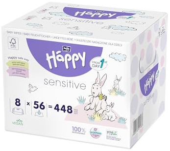 Salviette Sensitive Bella Baby Happy Multipack X 8 = 448