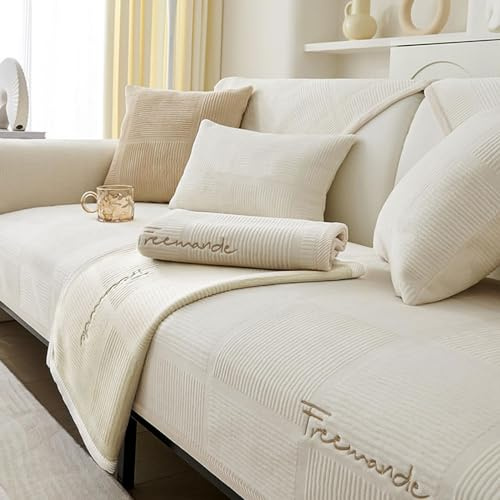 kogxscej Sofabezug ecksofa wasserdicht l-Form 1/2/3/4sitzer，sofaschoner，sofaschutzdecken rutschfest