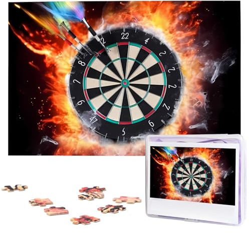 BONDIJ Personalisiertes 1000-teiliges Puzzle, Foto-Stil, Kartonmaterial, 75 cm x 50 cm, 1 Set, 1 Stück, 1000 Teile, 1 Zählung, Unisex, Alter 12–99 Jahre
