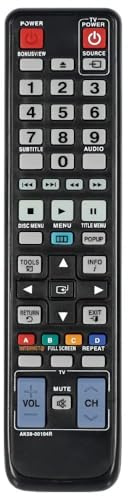 New Remote Control AK59-00104R Suitbale for Samsung TV Blu-Ray DVD Disc Player BD-C5500 BD-C7500 BD-C6900 BD-C5300 BD-5500C