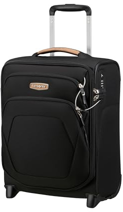 Samsonite Spark SNG ECO - EasyJet Handbagage, Upprätt XS, 36 x 45 x 20 cm, 29 L, 2 kg, Flygplansvagn Undersits - Svart (Eco Black)