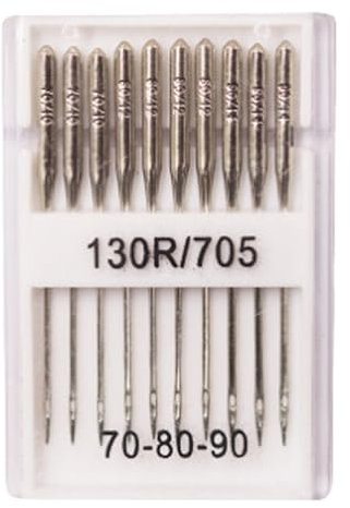 Fazvncv 1 Set Jeans Nähmaschinennadel 70/10 90/14 100/16 Regular Point Nähnadel für Jeans und Heimprojekte