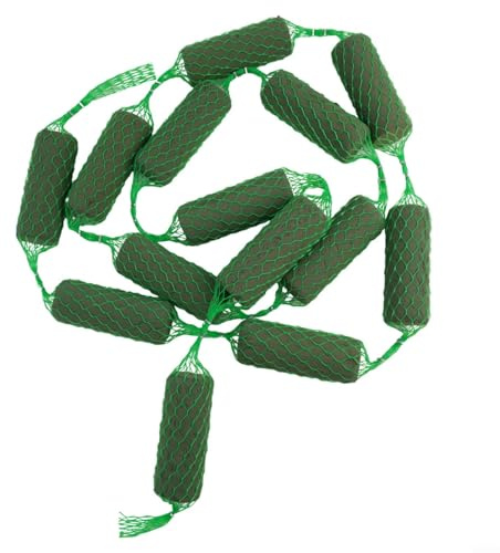 TDCuizent Juego de 14 bloques de espuma de arco floral para manualidades, arreglos florales de jardín, decoraciones de boda, material respetuoso con el medio ambiente, absorción de agua, forma