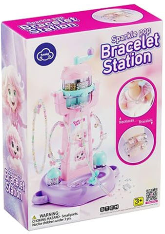 Yonuaret Armband Bastelset | Perlen Schmuck Set | Maschine Schmuck Spielzeug Handwerk Für Kinder Geburtstag Teen Weihnachten Geschenk