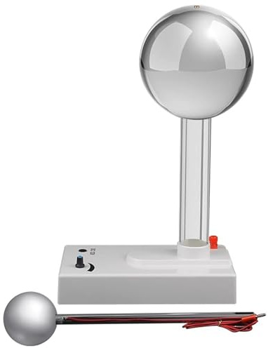 XCSCUK Expérience de Physique avec Machine Statique, générateur d'électricité Statique, expérience de Physique, pour Salle de Classe, Adolescents, fête