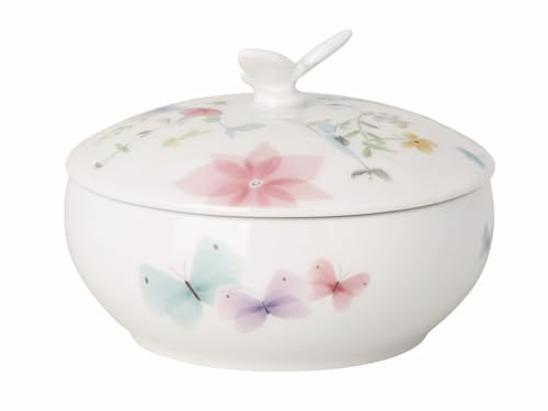 Hutschenreuther Frühlingsgrüsse Blumenwiese Dose mit Deckel 12,5cm