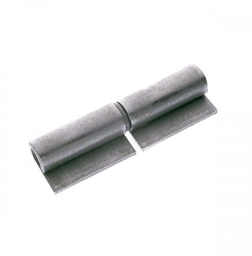 DOJA Industrial | Tuer Scharnier | PACK 12 | Tor Scharniere Höhe: 16mmx100mm | Stahl Schaniere | Anschweißscharnier | Gartentor Tuerscharnier | Zimmertuer Tuerband | Türscharnier fuer Metall Tueren