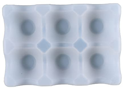Générique KANEIDALINNA Moule en Silicone Portable Porte-Oeufs pour Transporteur Plateau de Rangement boîte Moule Camping en Plein air randonnée Pique-Nique Oeuf conteneur Gardien Stockage