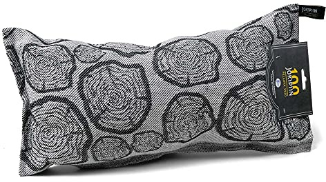 Jokipiin Premium Saunakissen 40 x 22 cm - 100% Made in Finland - Reisekissen Ökotex Leinen Baumwolle Sauna Kissen Kopfstütze Wellness Nackenstütze Lieblingskissen Kopfstütze (1x Mänty white)