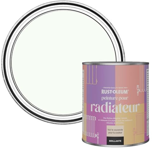 Rust-Oleum White Heat Resistant Radiator Paint in Gloss Finish - Still 750ml