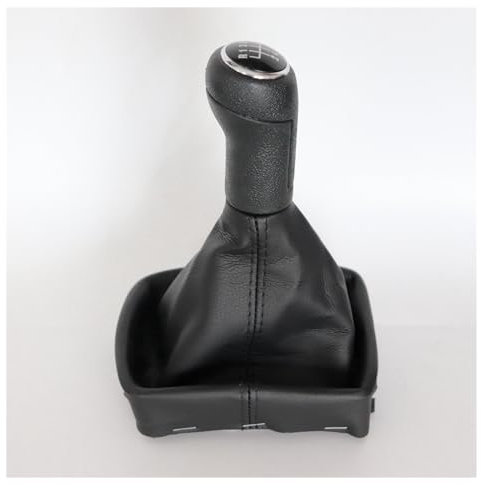 Schalthebel Stick Für Polo Für MK4 9N Für 9N2 2002-2009 5 Geschwindigkeit Auto Schaltknauf Shifter Hebel Stick Gamasche Boot Abdeckung Schalthebel Knauf