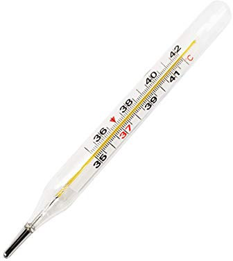 Termometro Febbre, Alta Precisione，Termometro Classic, Facile da Leggere, Adatto a Tutte le Età, 1 pezzo